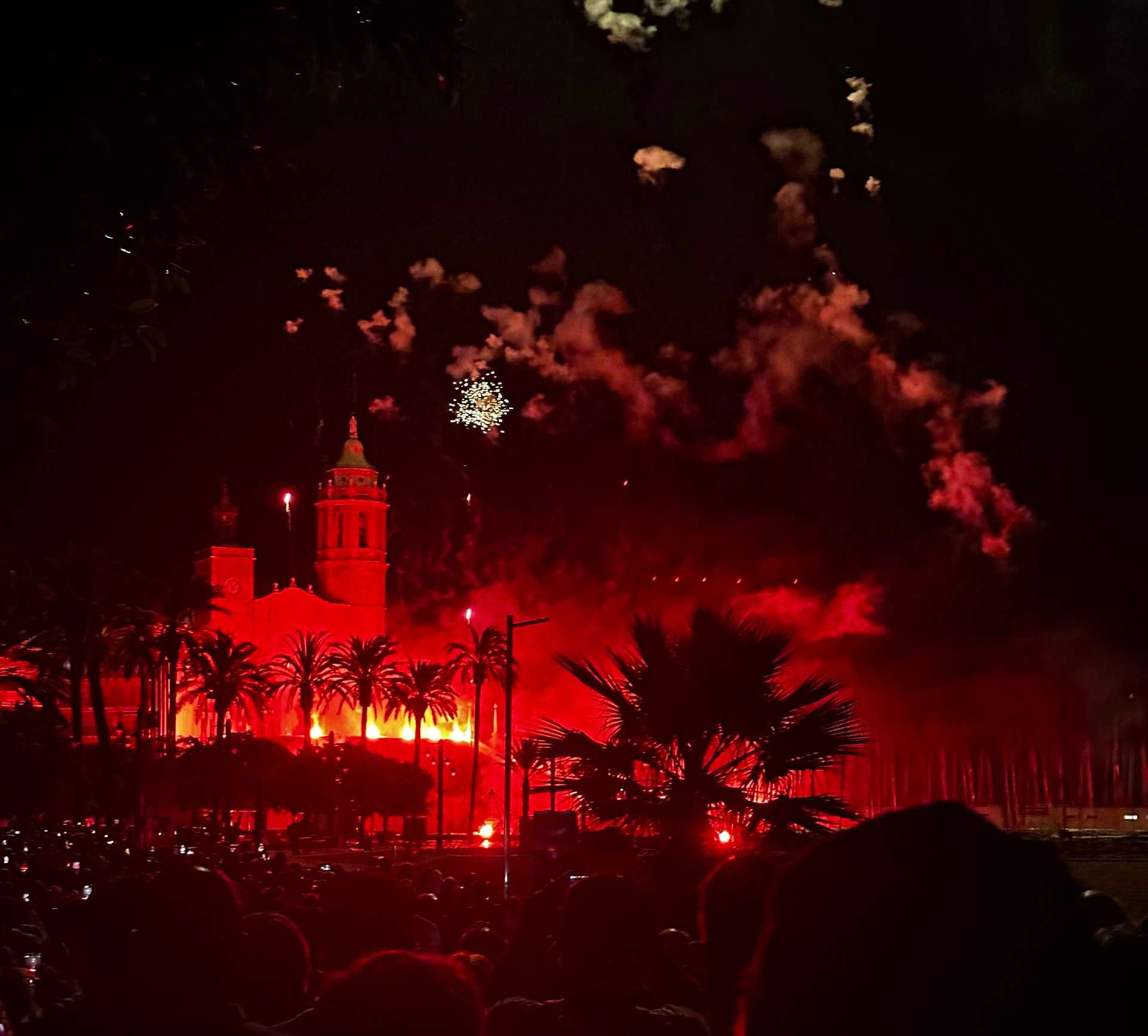 Feux d’artifice à Sitges